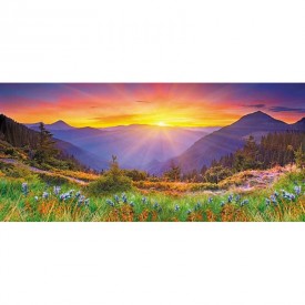 Click "Magic Sunset" 1000 Piece Puzzle by Mega Puzzles
