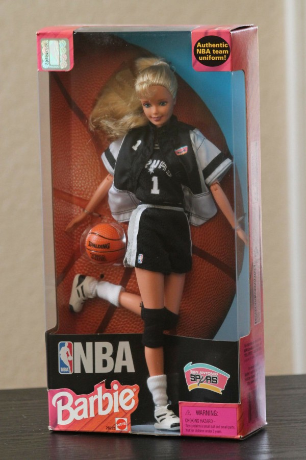 NBA Basketball San Antonio Spurs Barbie Doll