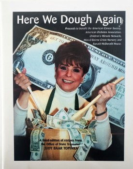 Here We Dough Again A Collection of Recipes by Office of Illinois State Treasurer Cookbook Springfield, Illinois 2003 (Ringbound Hardcover)
