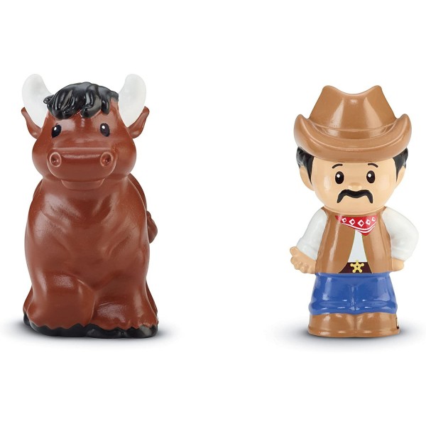 Fisher-Price Little People Cowboy & Bull