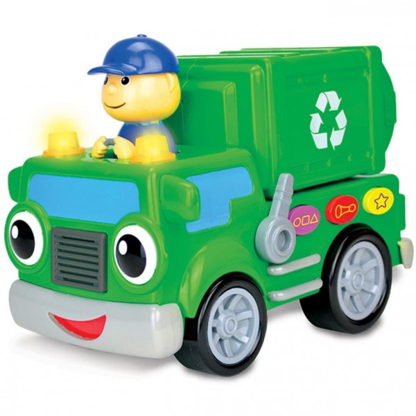 The Learning Journey Early Learning – On The Go Recycle Truck – Baby and Toddler Toys & Gifts for Boys & Girls Ages 18 months and Up – Award Winning Toy