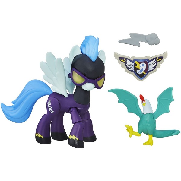 My Little Pony Guardians of Harmony Shadowbolts Pony and Cockatrice Figures