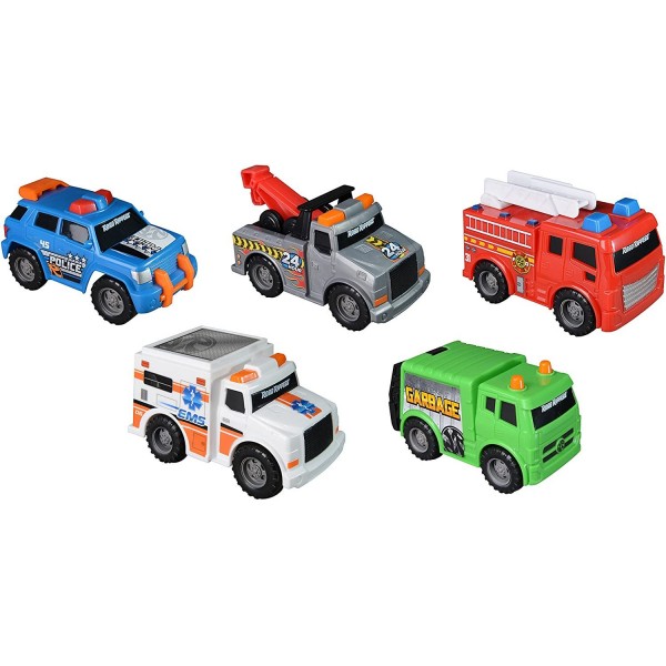 Toy State Mini City Service Vehicles (5 Pack)