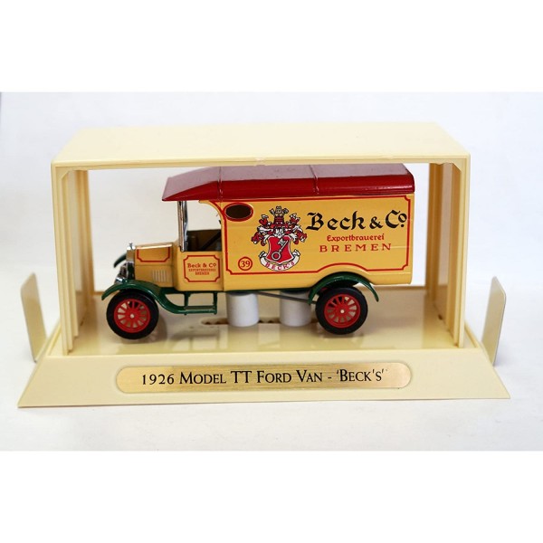 Models of Yesteryear Great Beers of the World Series: 1926 Model TT Ford Van Becks Brewery Truck 1:40 Scale