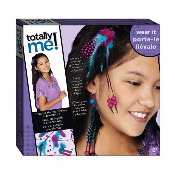 Totally Me! Feather Hair Extension and Jewelry Kit
