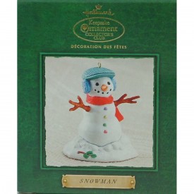 Hallmark Keepsake Ornament - Snowman 2002 (QXC4613)