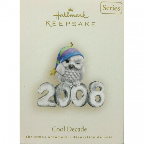 Hallmark Keepsake Ornament - Cool Decade Number 9 in Series 2008 (QX7061)