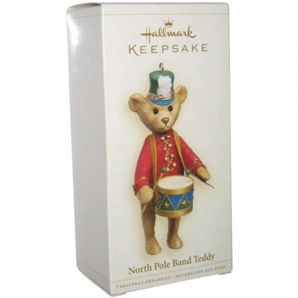 Hallmark Keepsake Ornament - North Pole Band Teddy 2006 (QXG3026)