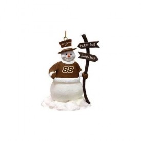 The Memory Company Dale Jarret #88 UPS Racing Snowman Ornament
