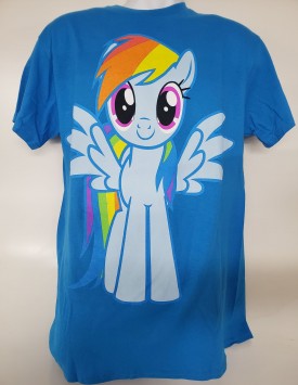 My Little Pony Rainbow Dash Short Sleeve T-Shirt Adult Size X-Large