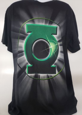DC Comics Originals Green Lantern Graphic Short Sleeve T-shirt Adult Size XL Black