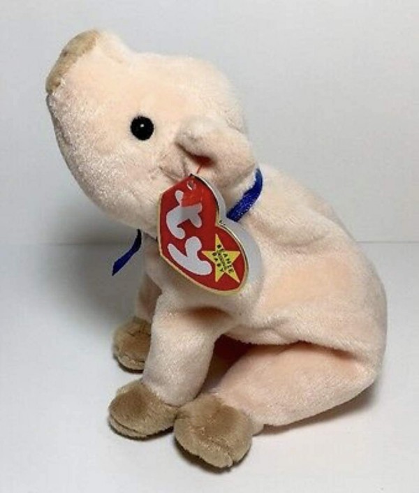 Ty Beanie Baby - Knuckles the Pig (1999) Retired