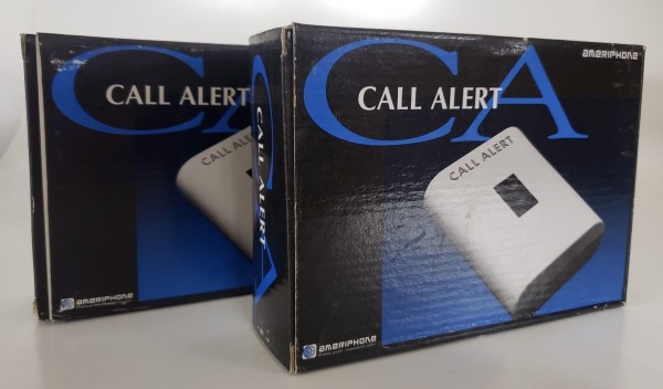 Ameriphone Call Alert Telephone Notifier Hearing Impaired-Announces Incoming Calls CA200M Master Unit & CA-200RX Remote Unit