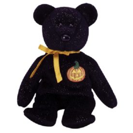 Ty Beanie Baby - Haunt the Halloween Black Bear