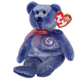 Ty Beanie Baby - Periwinkle the Bear 2000