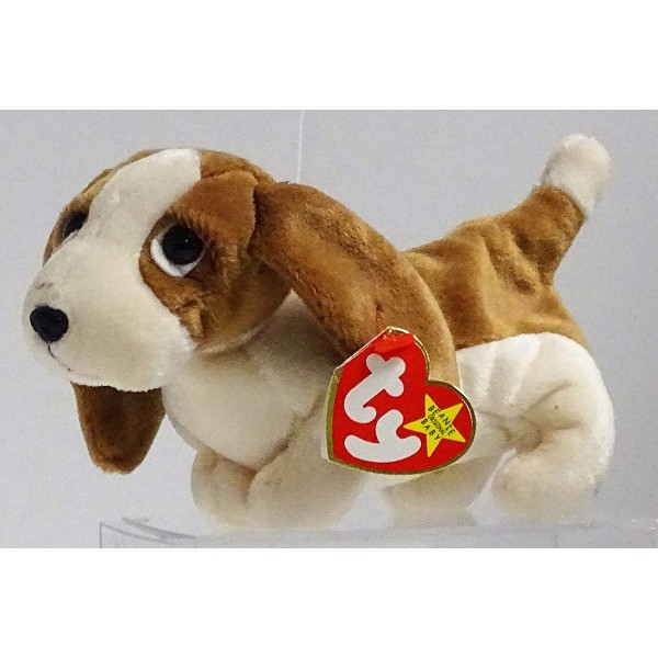 BEANIE BABIES Ty, Tracker The Basset Hound Dog