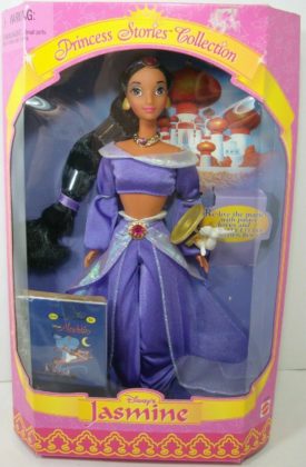 Disney Princess Stories Collection JASMINE doll from Aladdin Mattel 1997