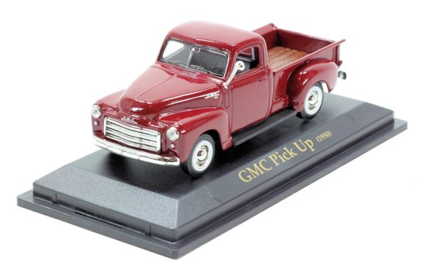 Road Signature 1:43 GMC Pick Up 1950 in Red - Diecast Model Car