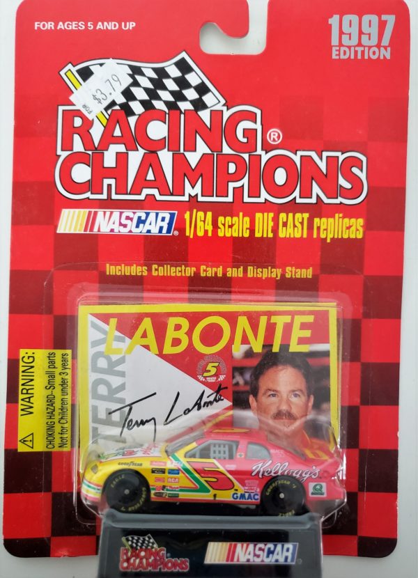 NASCAR #5 Terry Labonte Kellogg's Chevy Monte Carlo 1997 Racing Champions 1:64 Diecast