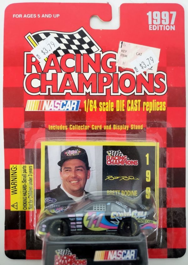 NASCAR #11 Brett Bodine Close Call Ford Thunderbird 1997 Racing Champions 1:64 Diecast