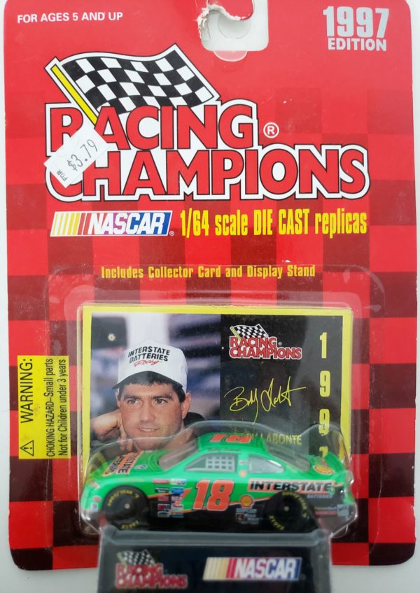 NASCAR #18 Bobby LaBonte Interstate Pontiac Grand Prix 1997 Racing Champions 1:64 Scale
