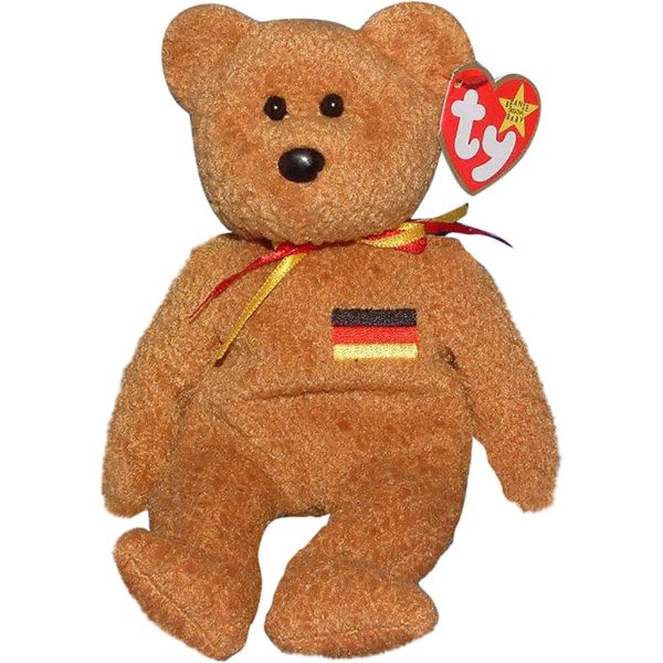 TY Beanie Baby - GERMANIA the Bear (German Exclusive)