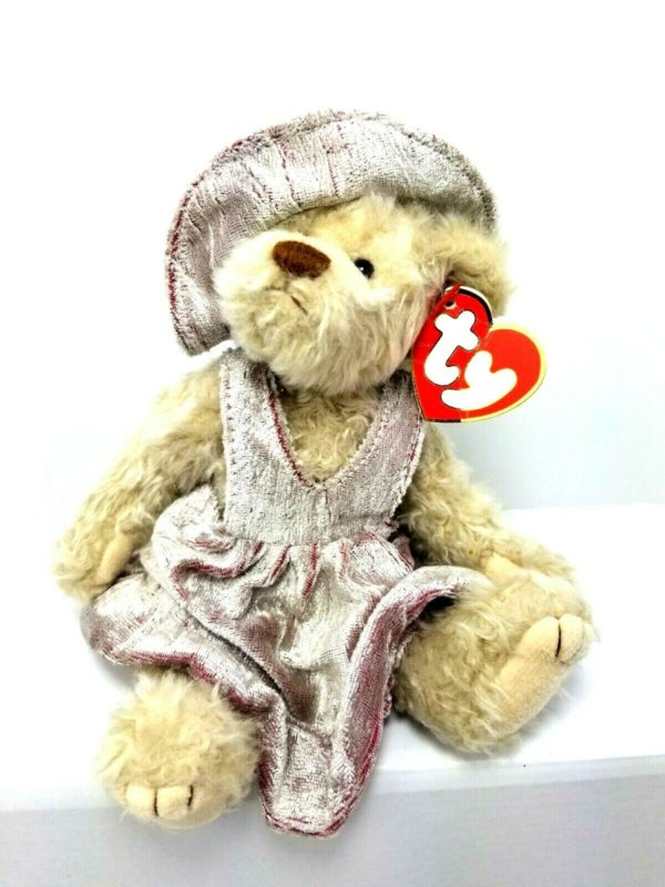Ty Attic Treasures Beanie Baby - Darlene The Bear