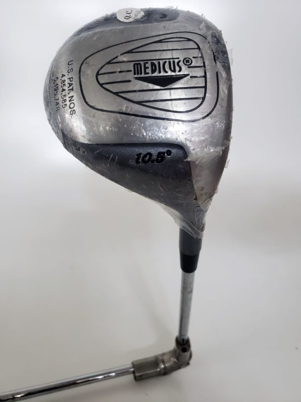 Medicus Golf Club Swing Trainer Aid Dual Hinge Driver 10.5* RH / Regular Steel 43"