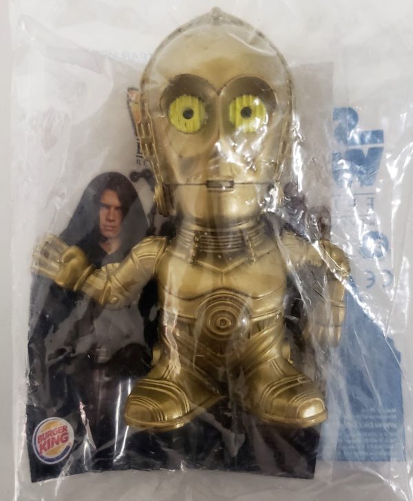 Star Wars Episode III Revenge of the Sith 2005 Burger King Toy - C3PO