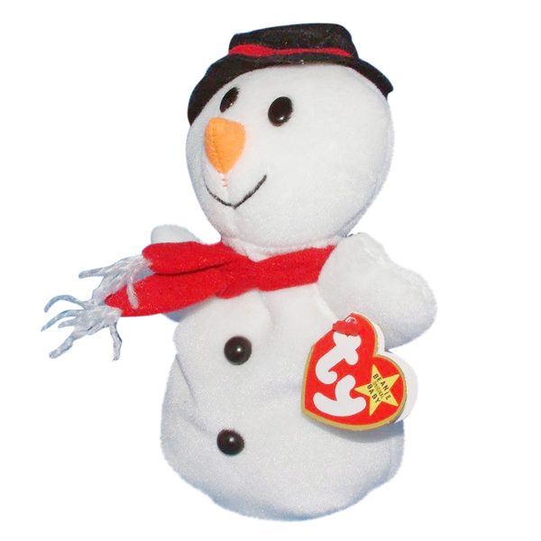 Ty Snowball Snowman Beanie Baby