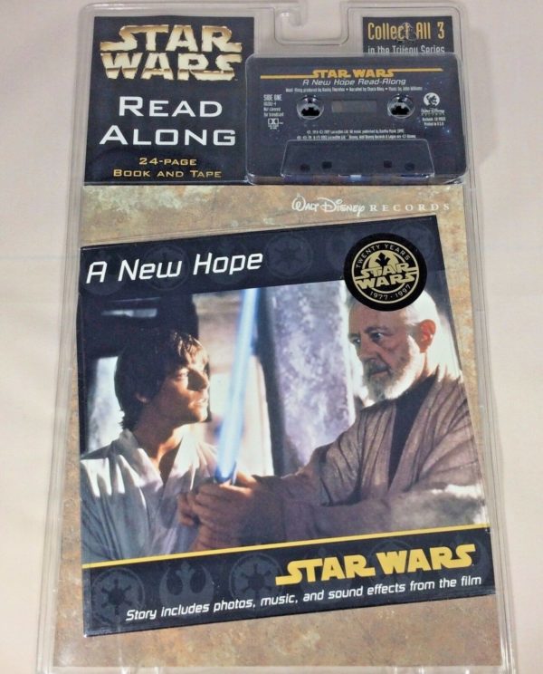 Star Wars Episode IV: A New Hope  Read Along 24 Page Book & Cassette Tape