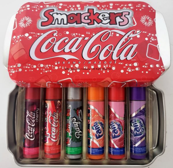 Lip Smacker Coca Cola Lip Balm 6 Pack Can Gift Set