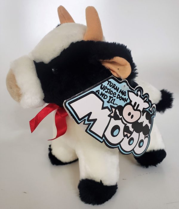 Jerry Elsner Co Plush Cow With Moo Sound 8"