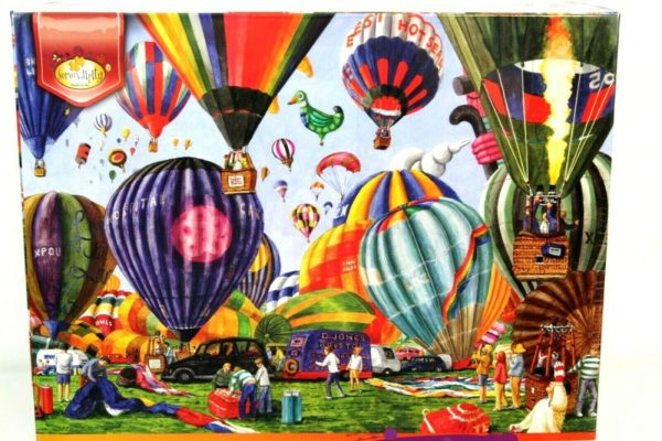 Serendipity Puzzle Company Full of Hot Air 1000 Piece Jigsaw Puzzle