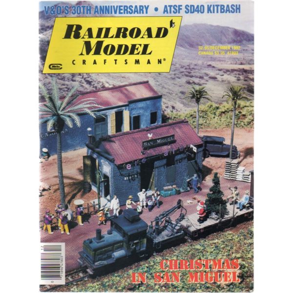 Railroad Model Craftsman December 1992 - Vol 61 No. 7 (Collectible Single Back Issue Magazine)