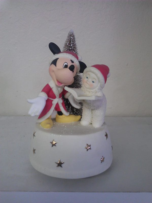 Mickeys Christmas Carol Musical Figurine