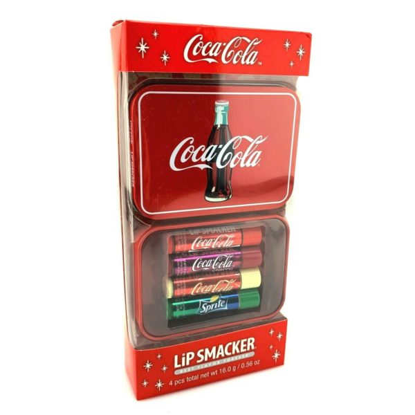 Lip Smacker Coca Cola Lip Balm In Tin 4 Flavors