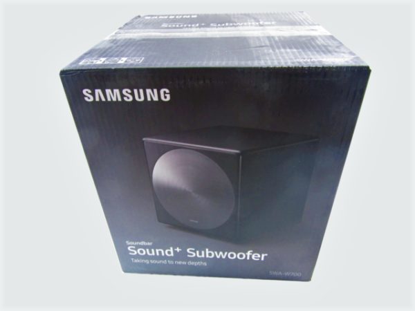 Samsung Sound+ SWA-W700 Wireless Subwoofer, Front Firing Design with 10-Inch Driver, Ultra-Deep 27Hz Bass, Pairs Automatically with Sound+ Soundbars