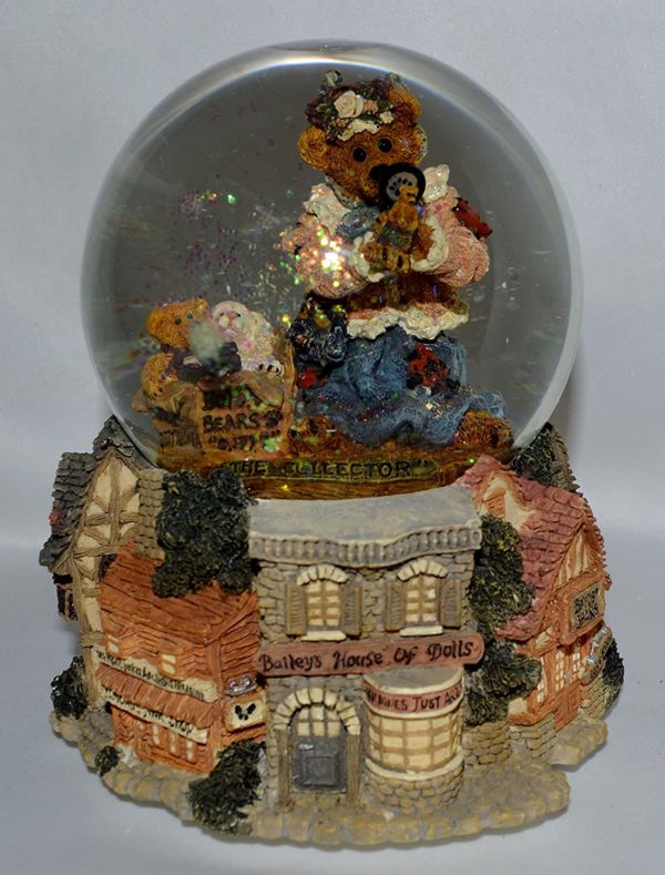 Boyds Bears Musical Water Ball The Collector Plays "My Favorite Things" From The Sound of Music