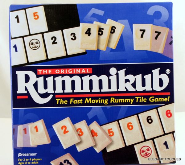 The Original Rummikub - Fast Moving Rummy Tile Game #0400D