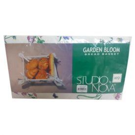 Garden Bloom Fabric Folding Bread Basket - Studio Nova By Mikasa