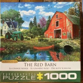 The Red Barn Eurographics Jigsaw Puzzle 1000 Piece by Dominic Davidson
