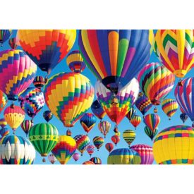 Bursting with Balloons, A 1500 Piece Jigsaw Puzzle by Lafayette Puzzle Factory