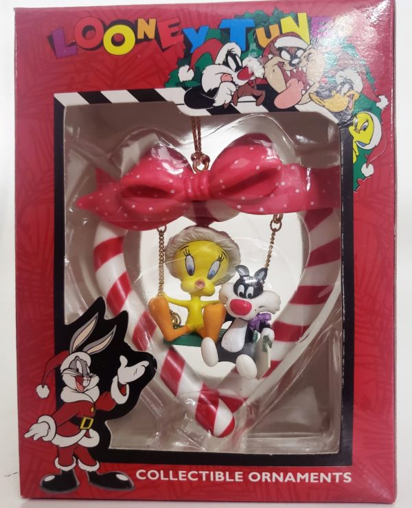 Looney Tunes Collectible Ornament - Baby Tweety & Baby Sylvester