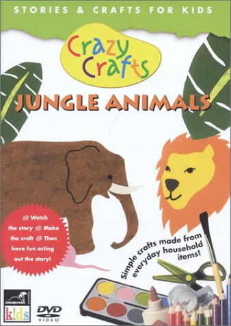 Crazy Crafts: Jungle Animals (DVD)