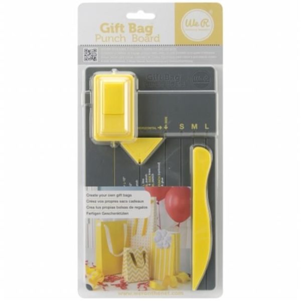 We R Memory Keepers Gift Bag Punch Board