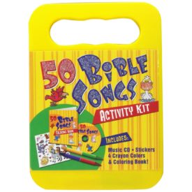 50 Bible Songs Children's' Music CD & Activity Kit