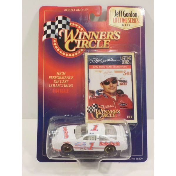 1997 Winners Circle 1:64 Diecast NASCAR Jeff Gordon Baby Ruth Ford Thunderbird