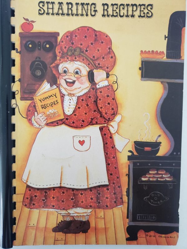 Sharing Recipes: Recipes by Kincaid United Methodist Church Circa 1985 Cookbook (Plastic-comb Paperback)