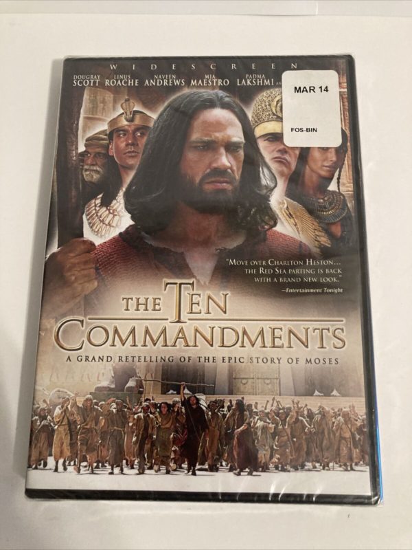 The Ten Commandments - A grand retelling of the epic story of Moses (DVD)
